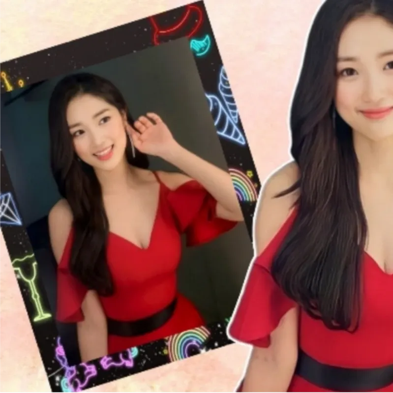 Behind-the-scenes cut of Kim Hyeyoon