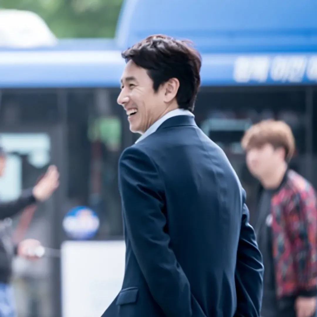 A moment captured by a fan of Lee Sunkyun