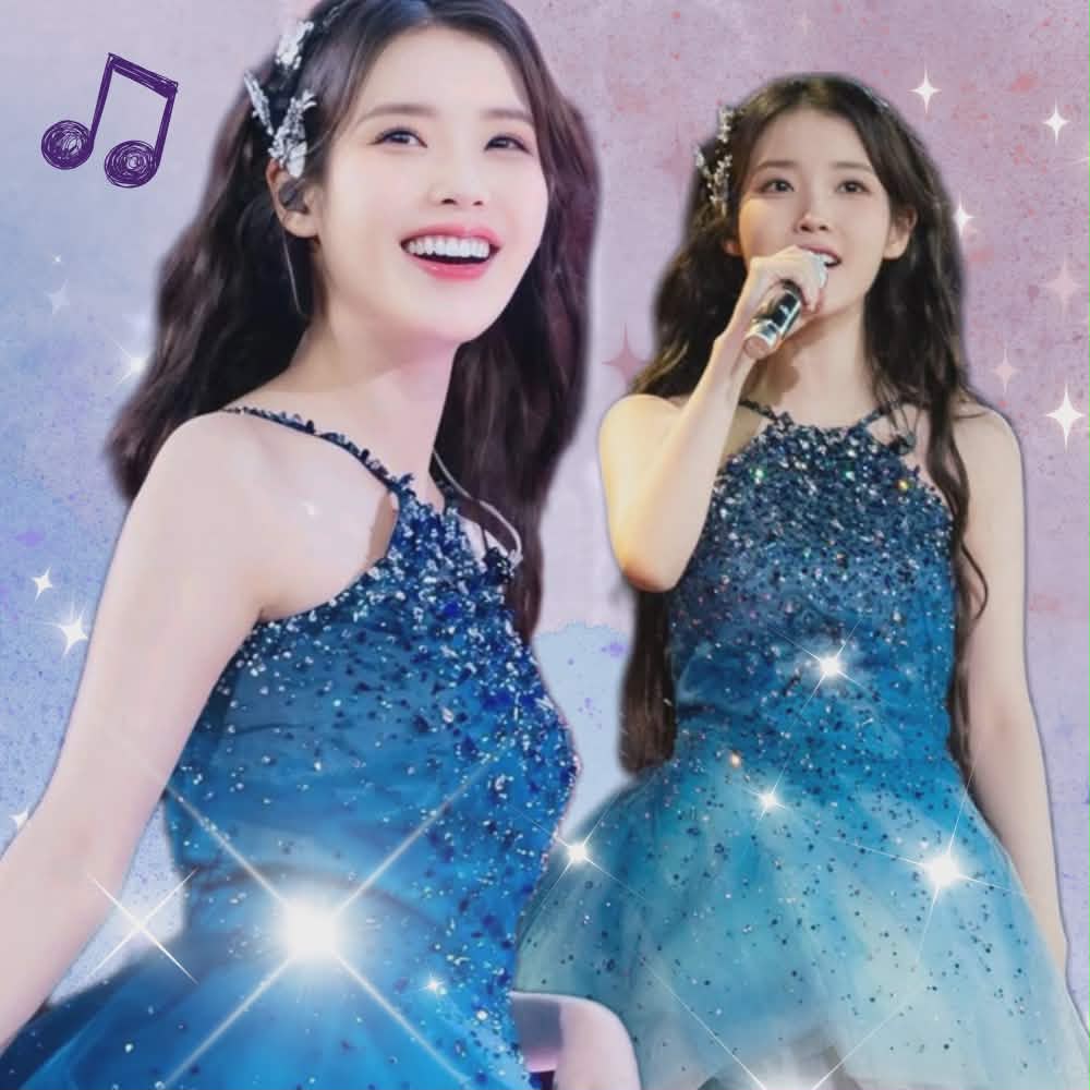 Cuplikan di balik layar dari IU