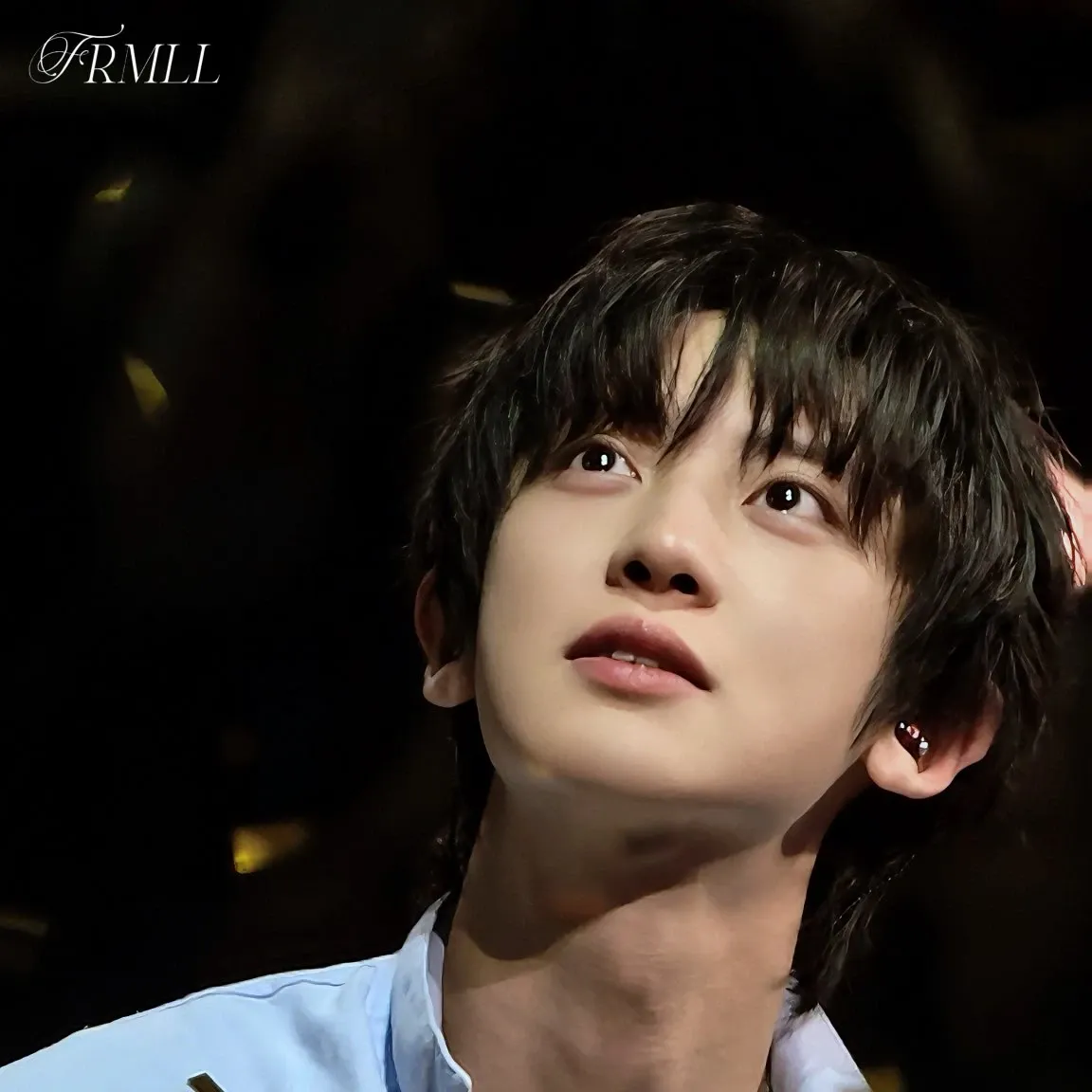 A moment captured by a fan of Chanyeol