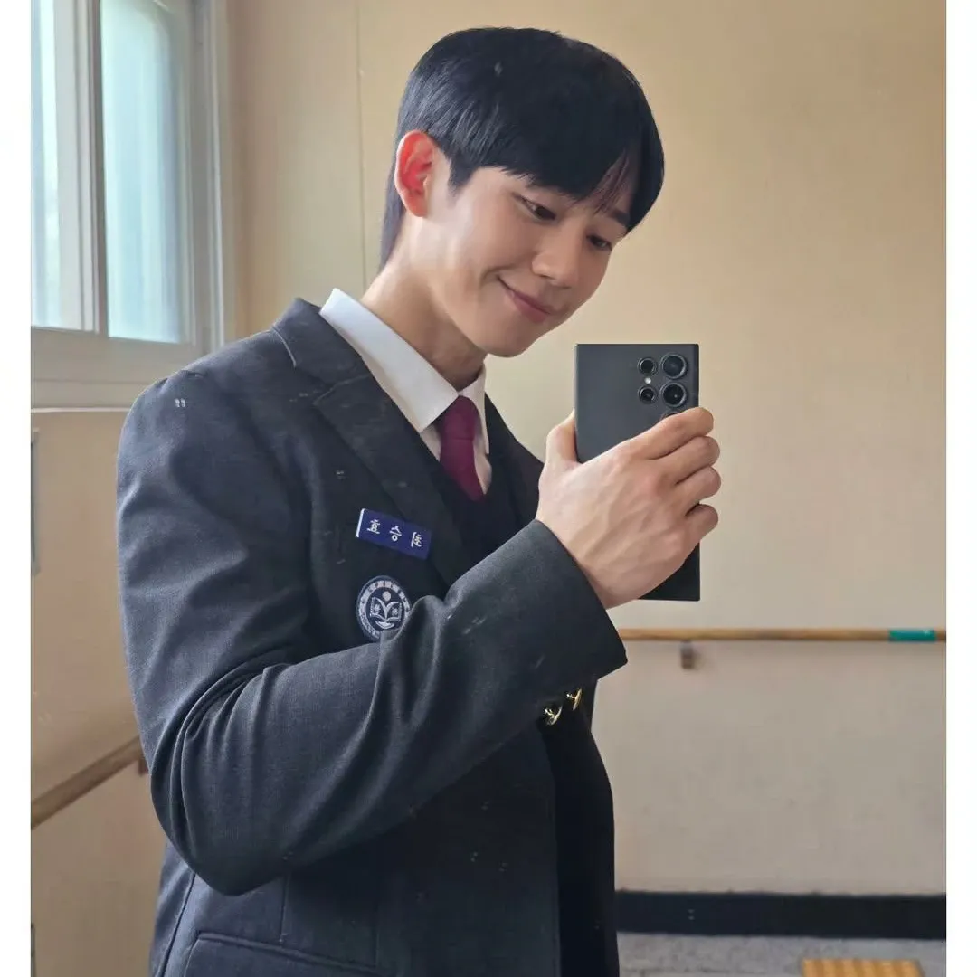 粉絲拍下的丁海寅瞬間