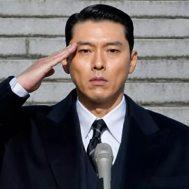 Recent activity shot of Hyun Bin