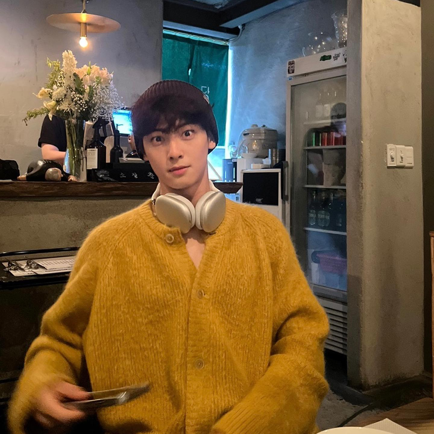 Recent activity shot of Cha Eunwoo