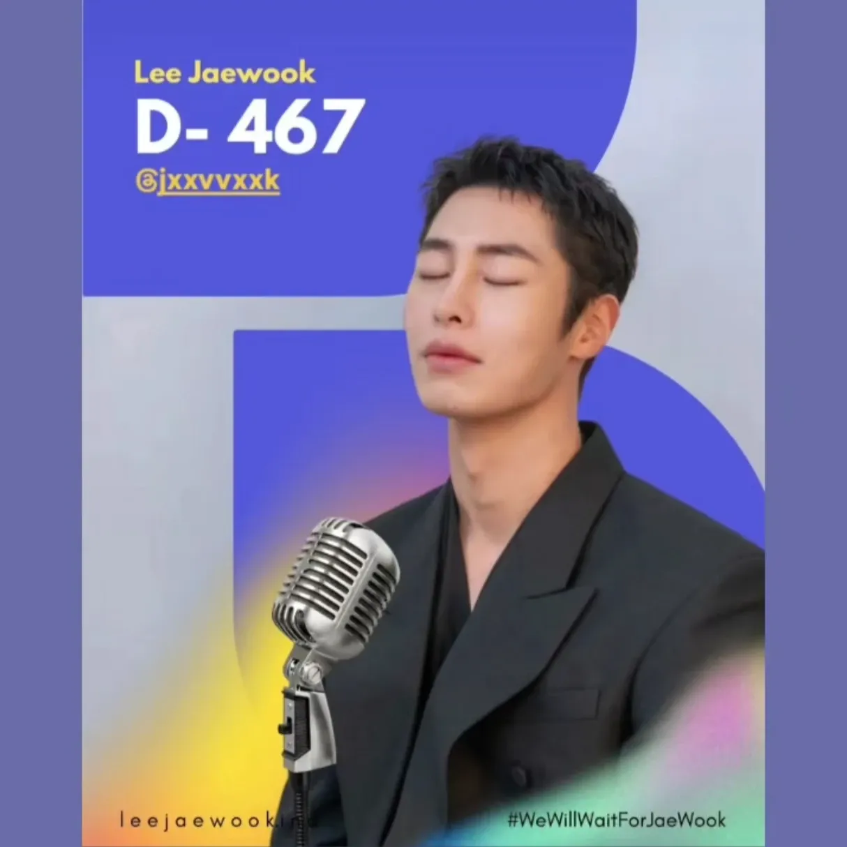 A moment captured by a fan of Lee Jaewook