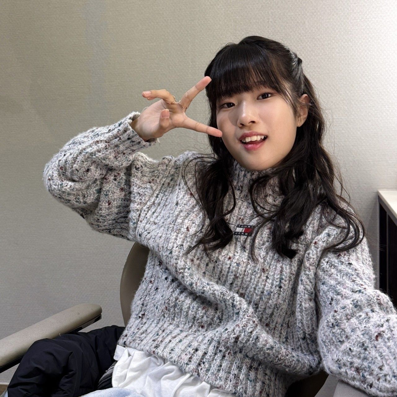 A moment captured by a fan of Bin Yeseo