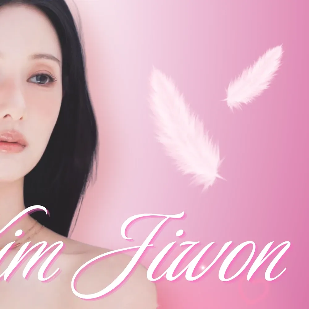 Behind-the-scenes cut of Kim Jiwon