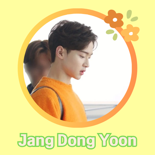 Behind-the-scenes cut of Jang Dongyoon