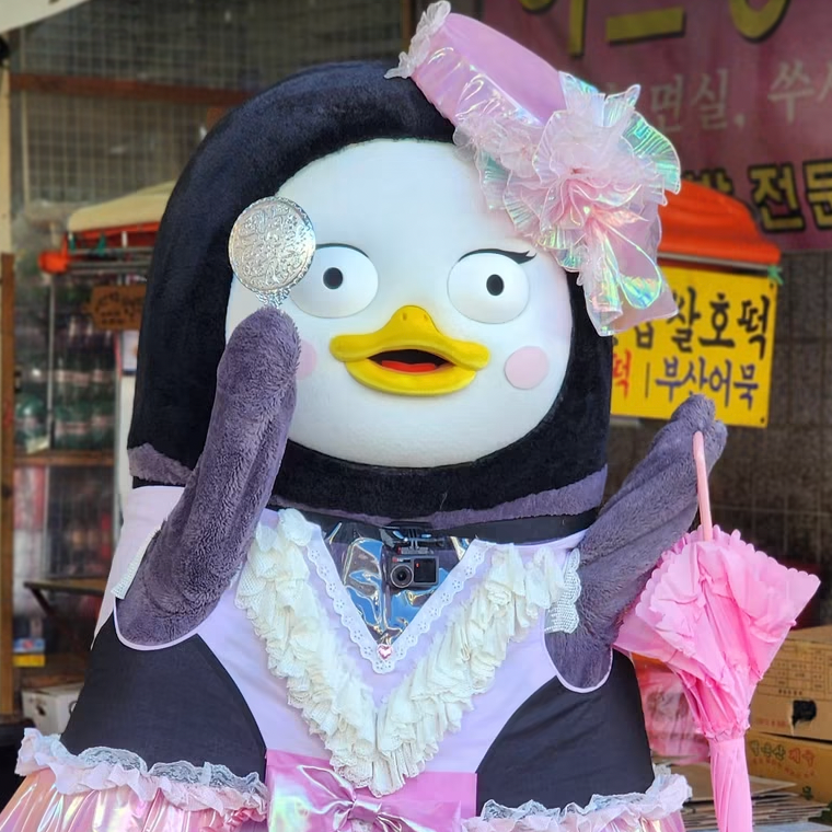 펭수의 비하인드 컷