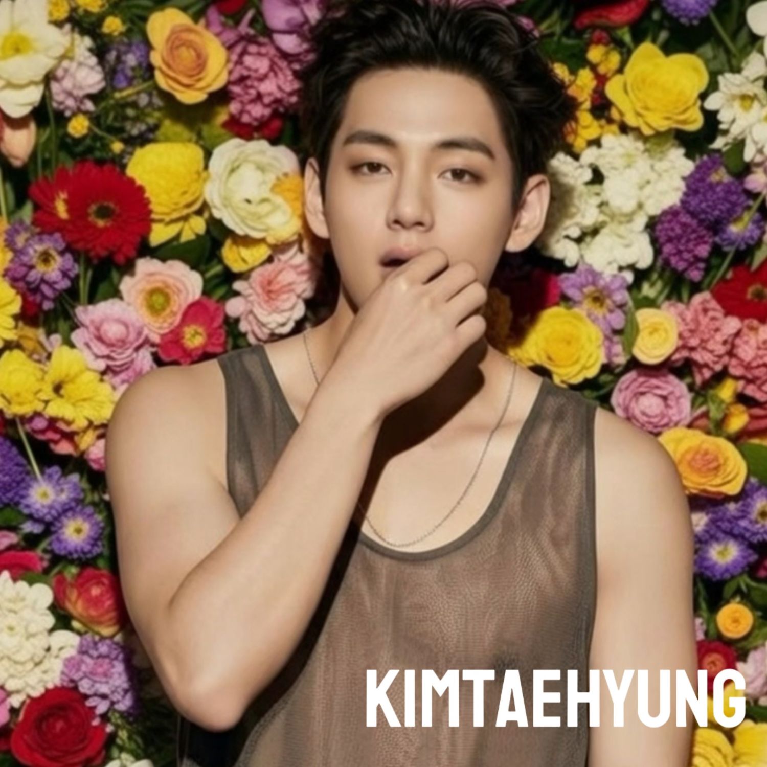 Recent activity shot of Kim Taehyung (V)