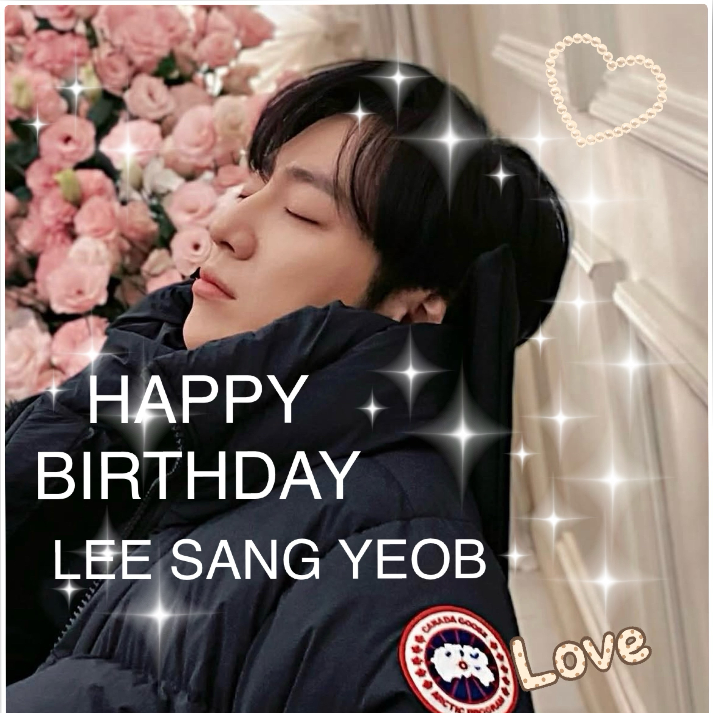 A moment captured by a fan of Lee Sangyeob