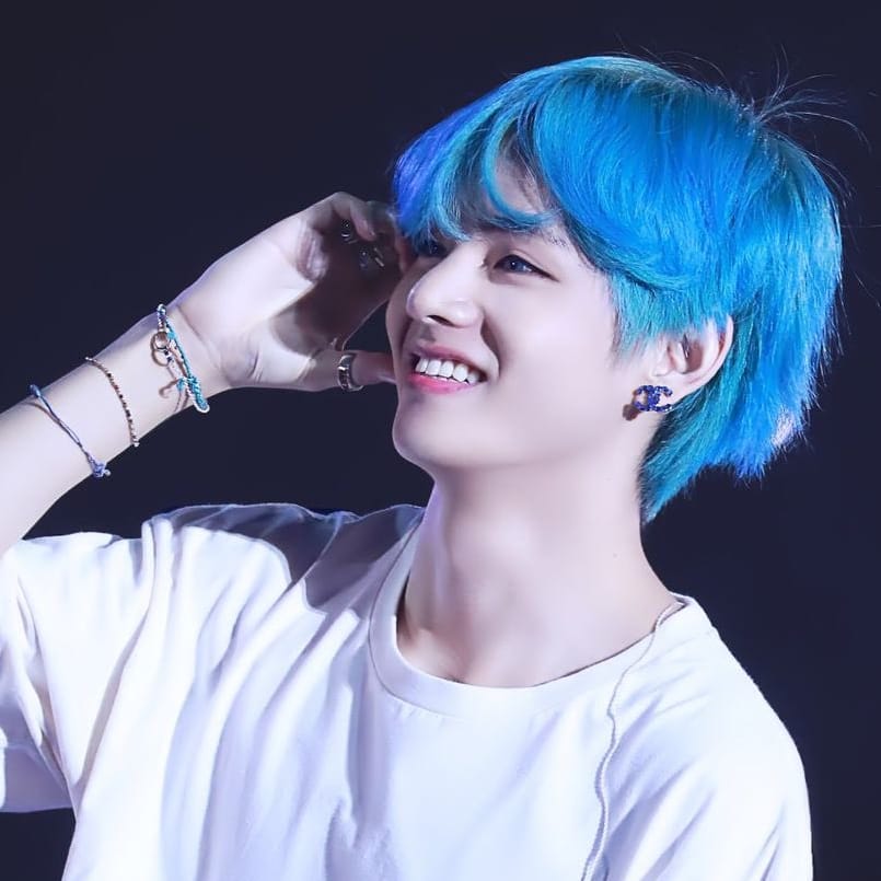 A moment captured by a fan of Kim Taehyung (V)