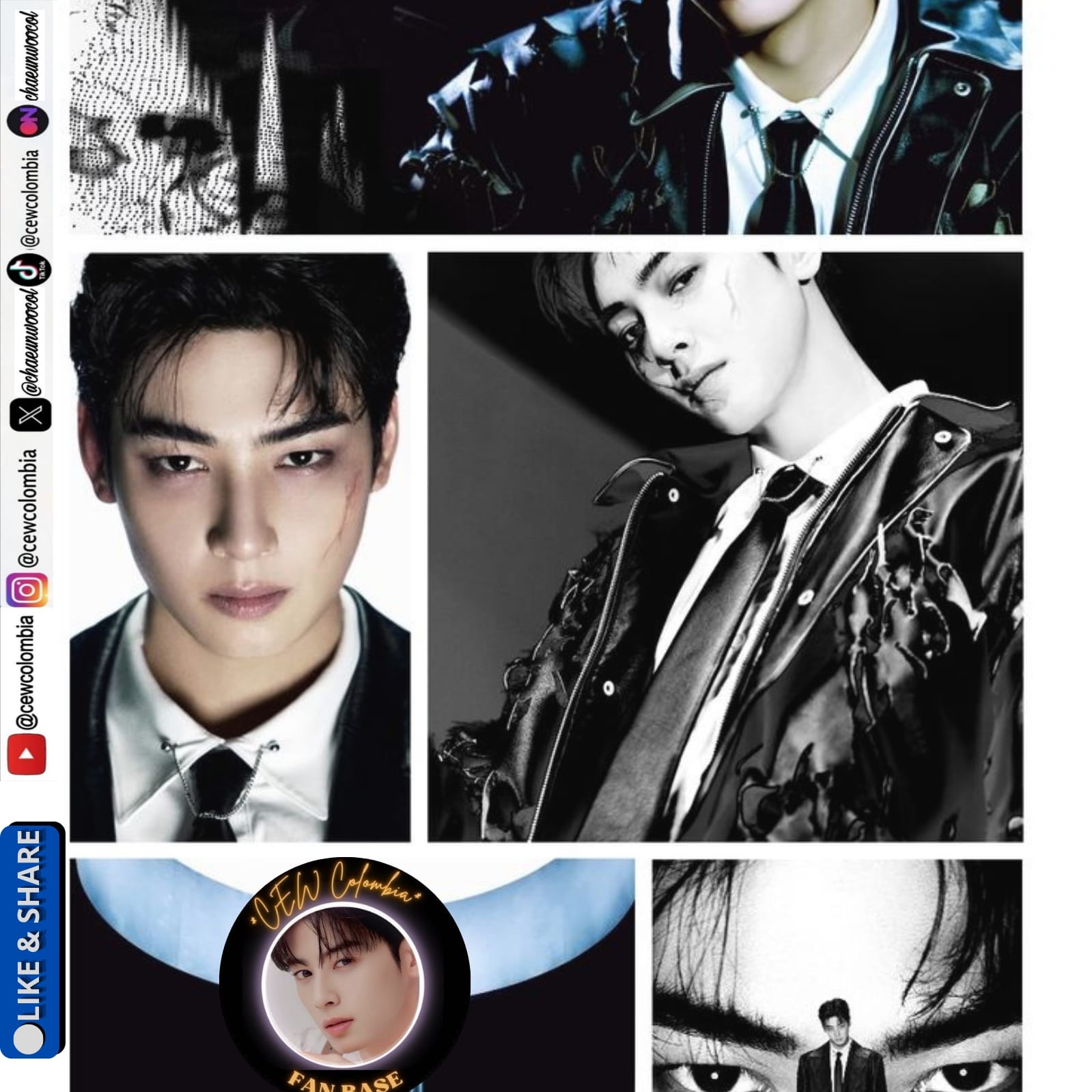 Behind-the-scenes cut of Cha Eunwoo