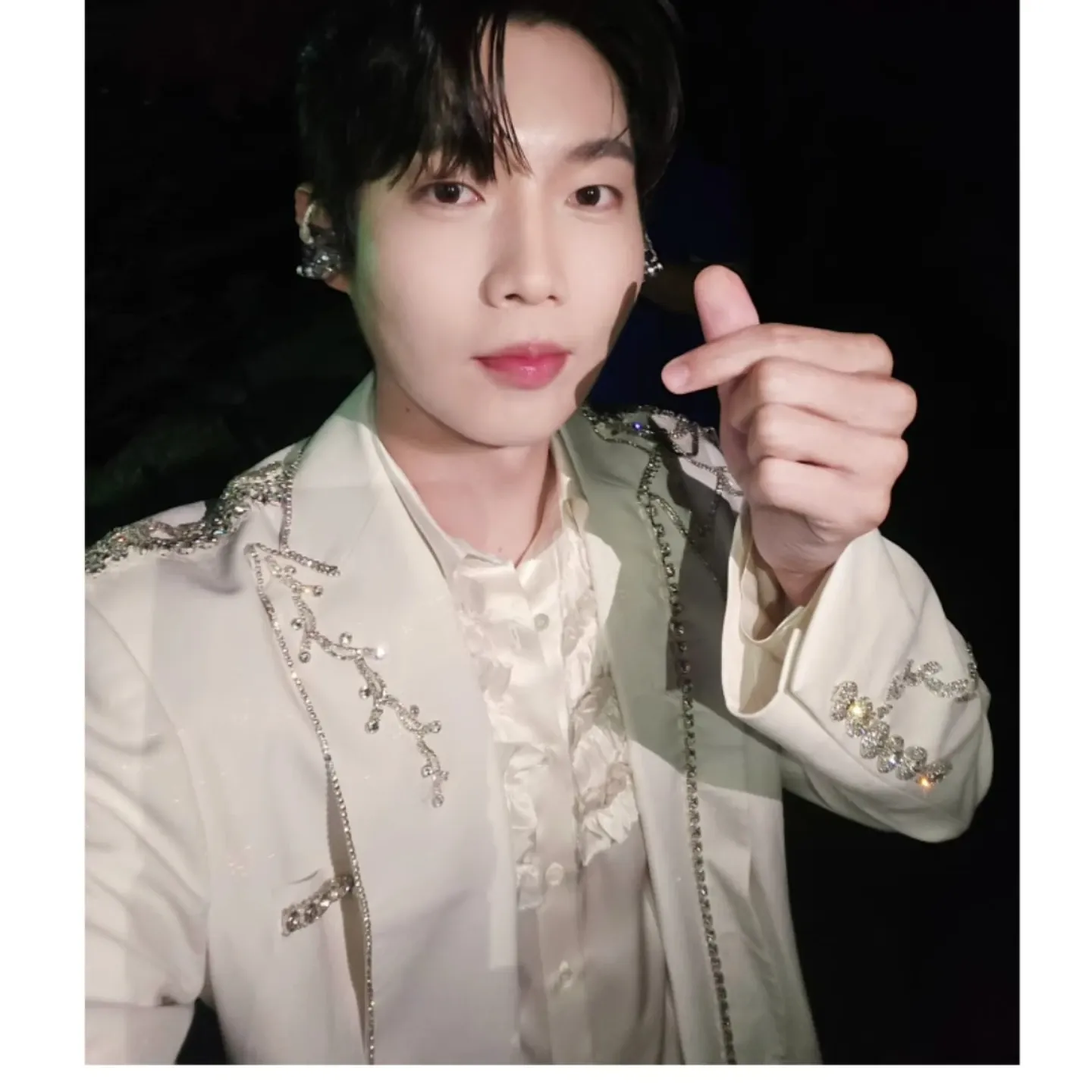 Behind-the-scenes cut of Son Taejin