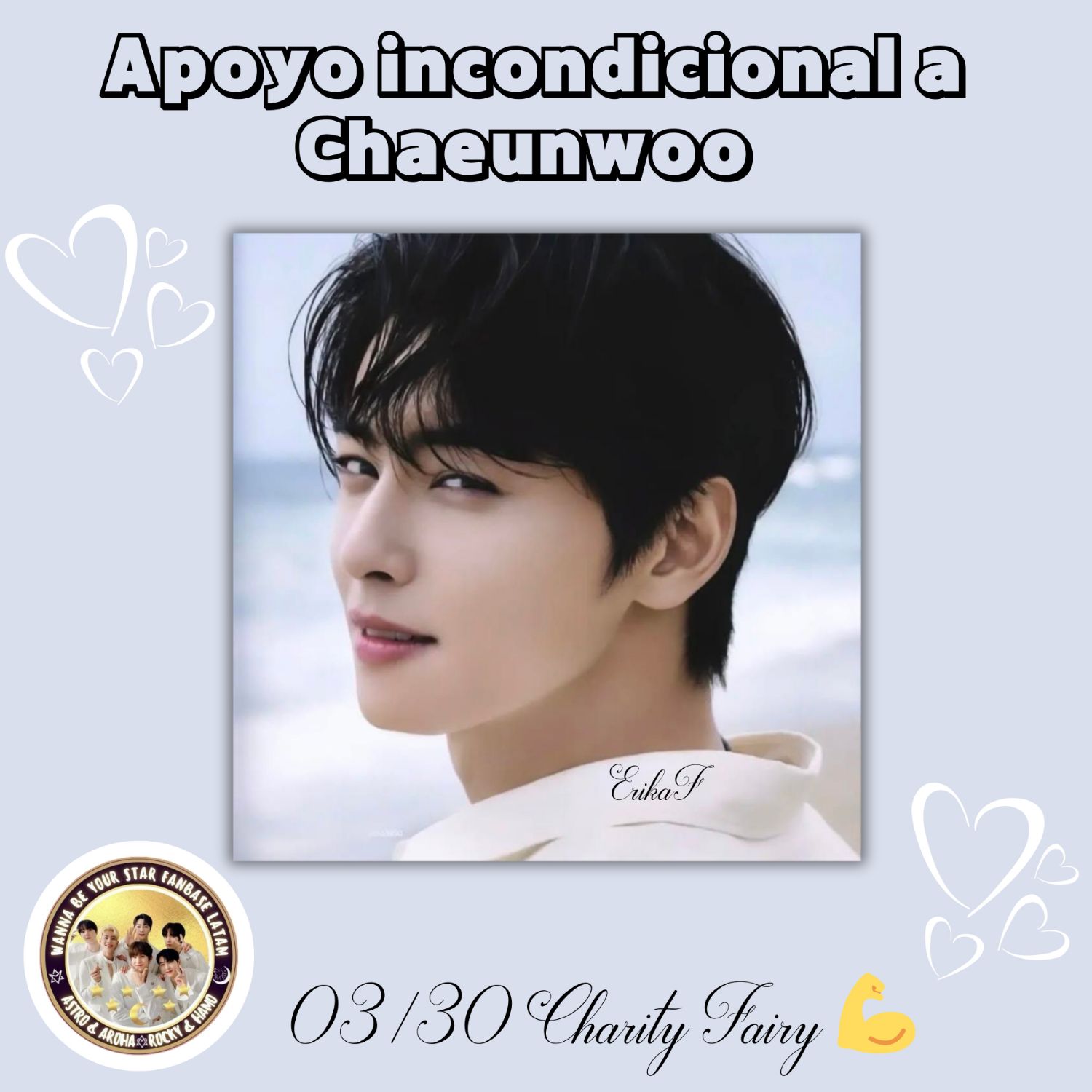 A moment captured by a fan of Cha Eunwoo