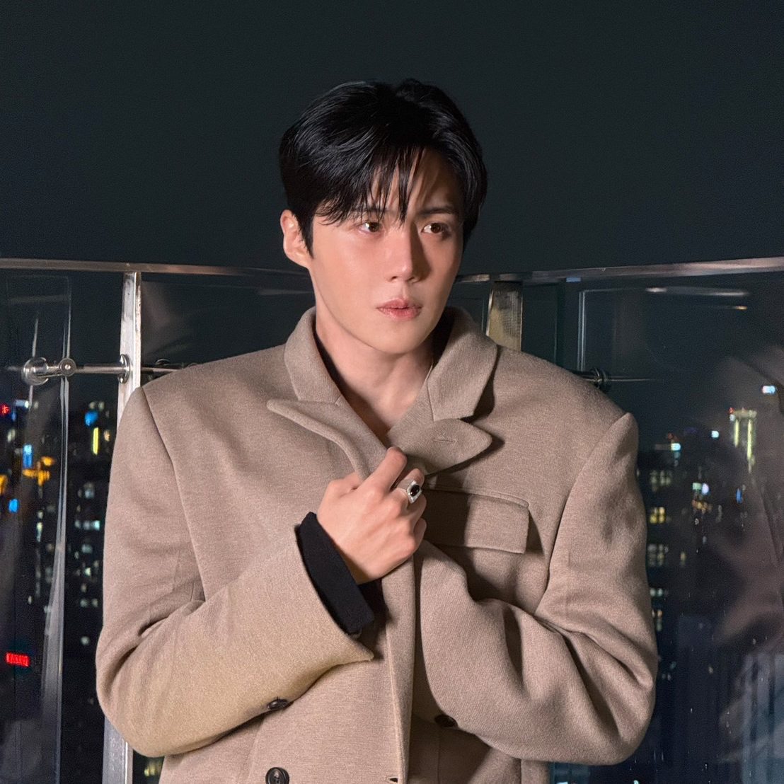 A moment captured by a fan of Kim Seonho