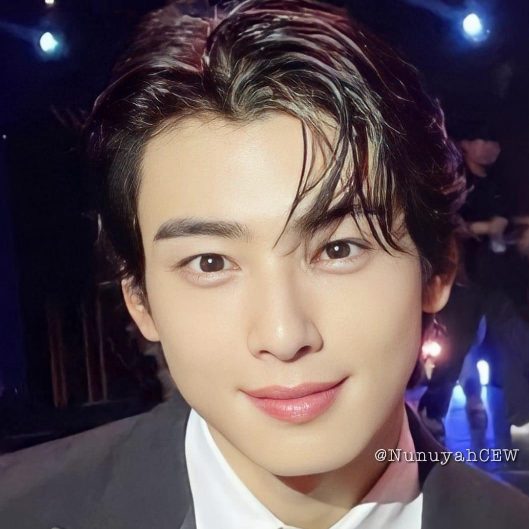 A moment captured by a fan of Cha Eunwoo