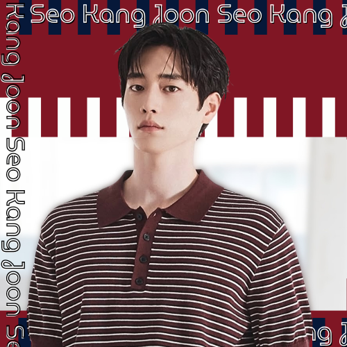 Behind-the-scenes cut of Seo Kangjoon