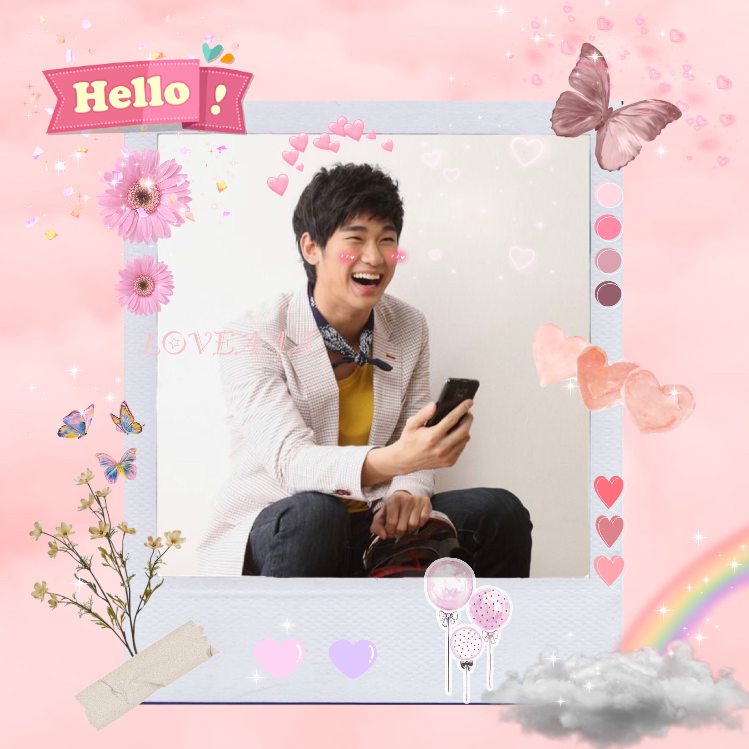 Behind-the-scenes cut of Kim Soohyun