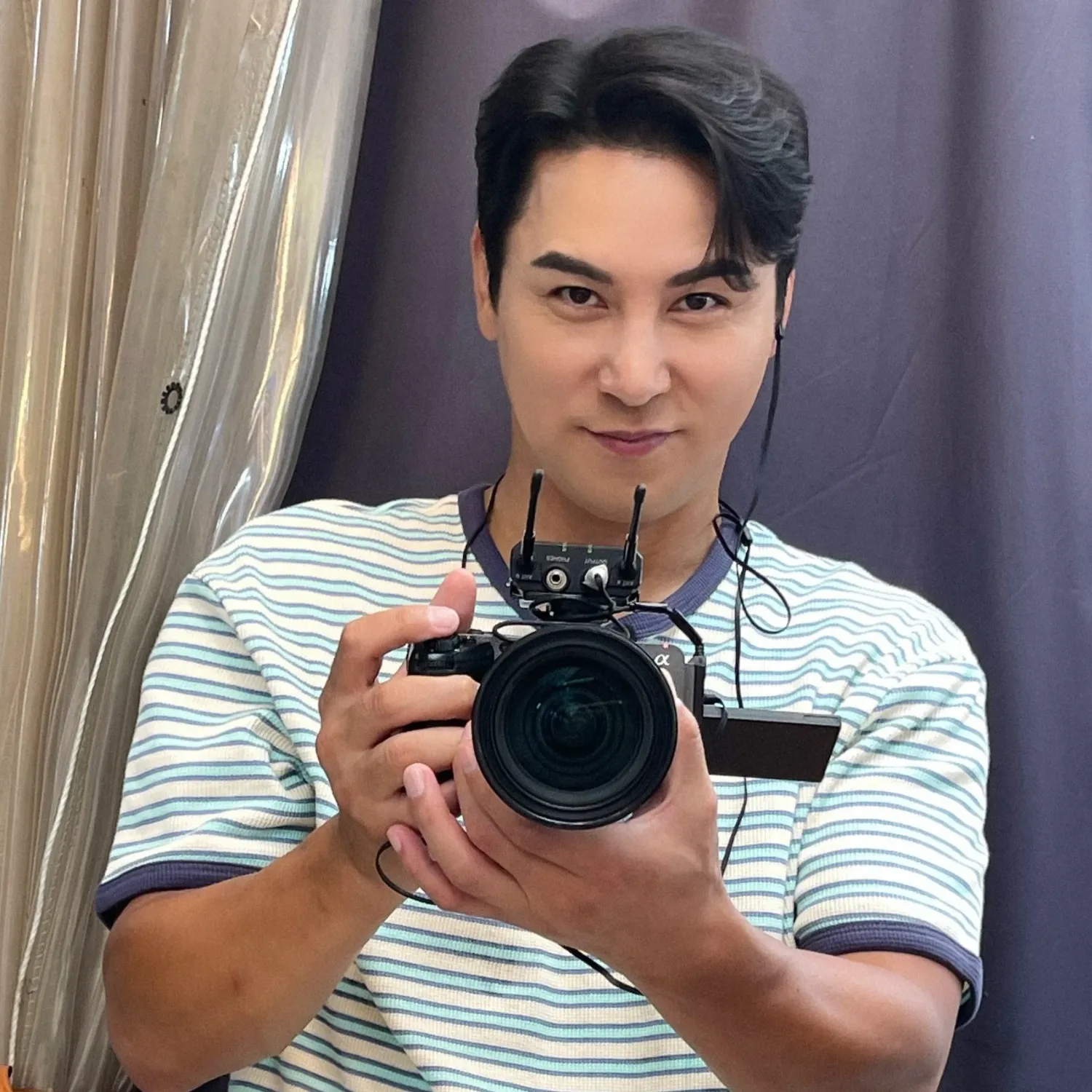 Behind-the-scenes cut of Jang Minho