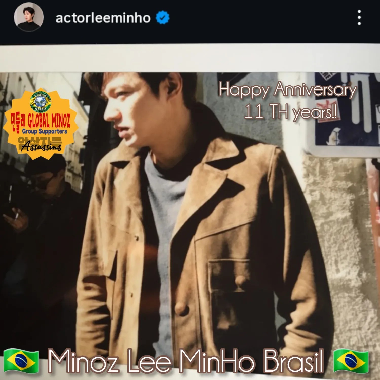 李敏鎬的近期活動照