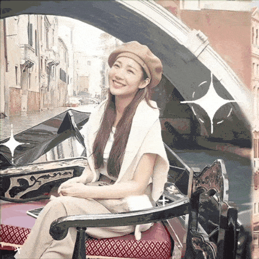 粉絲拍下的朴敏英瞬間