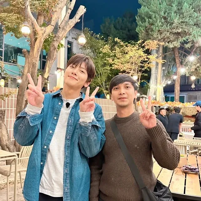 Behind-the-scenes cut of Ji Changwook