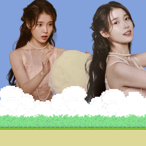 Behind-the-scenes cut of IU