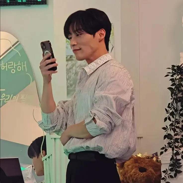 A moment captured by a fan of Heo Namjun
