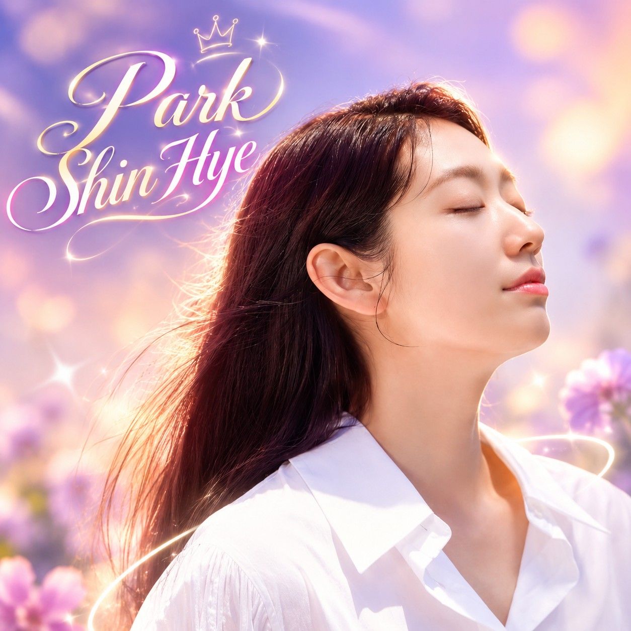 Behind-the-scenes cut of Park Shinhye