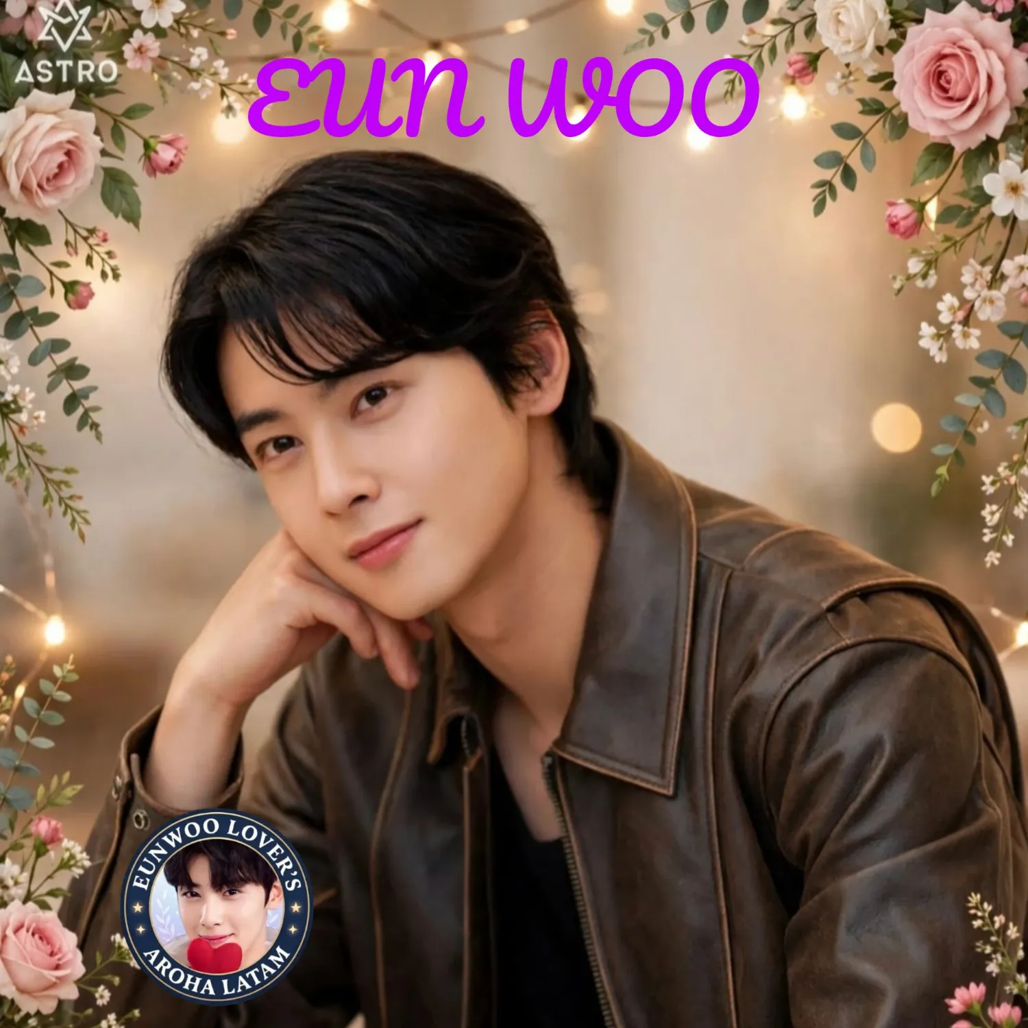 Behind-the-scenes cut of Cha Eunwoo
