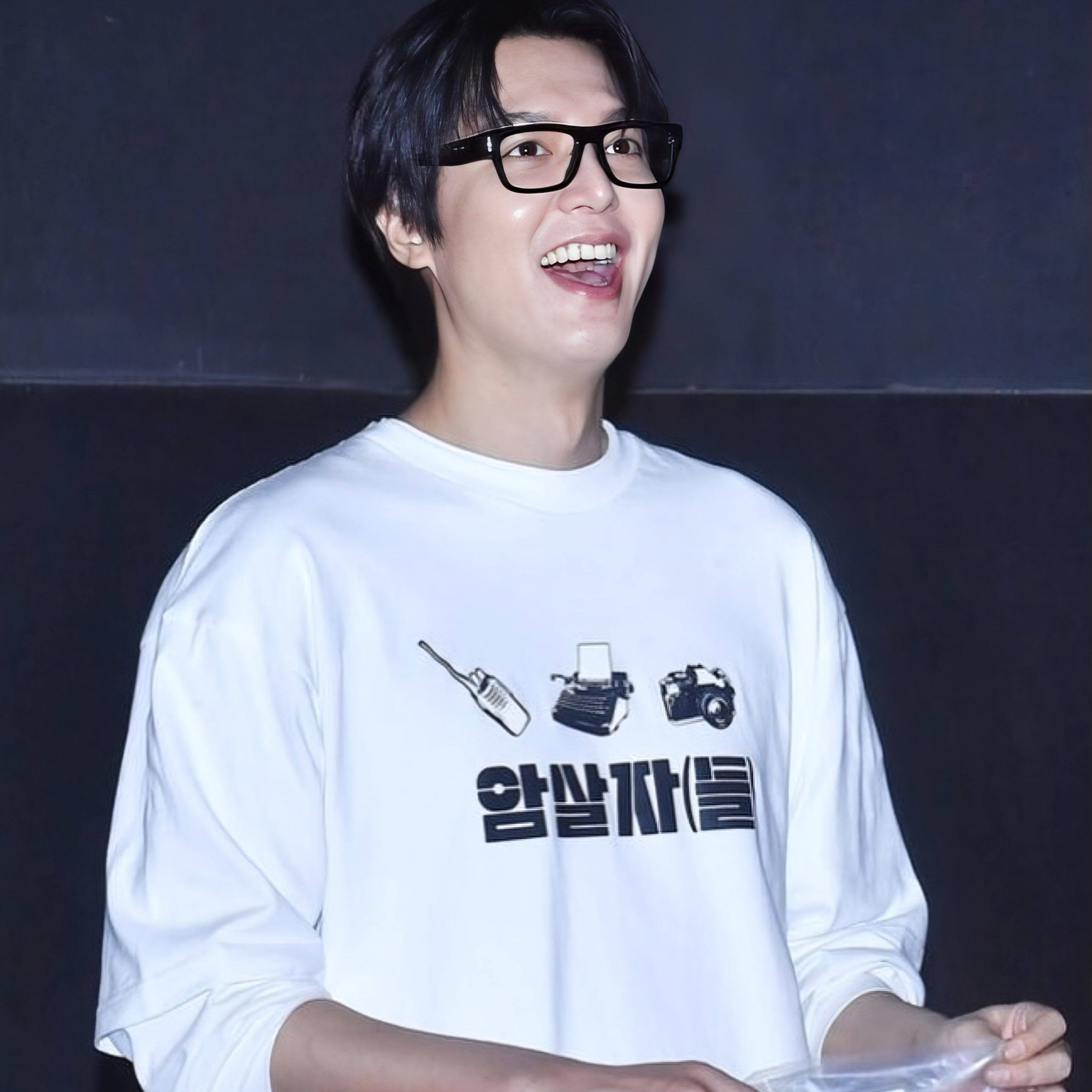 Behind-the-scenes cut of Lee Minho