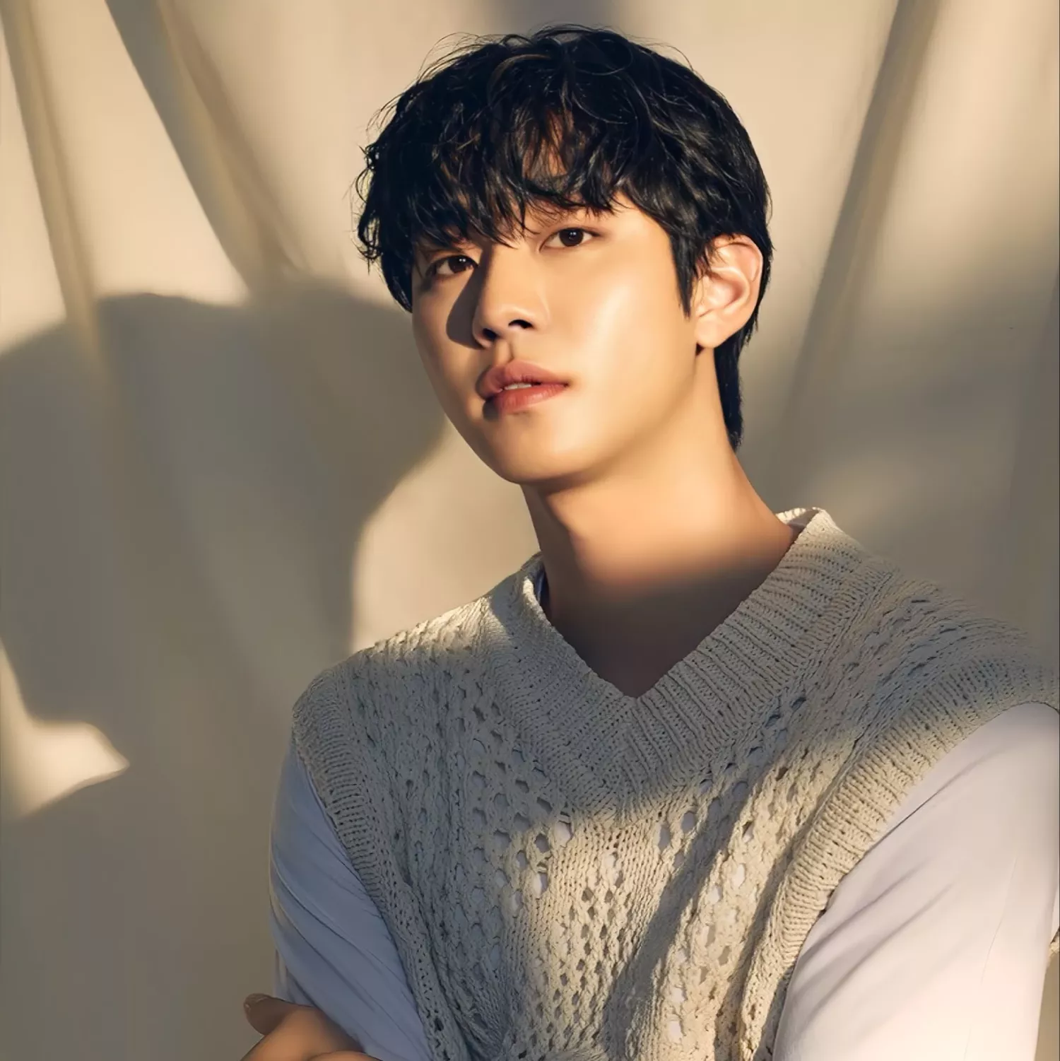 A moment captured by a fan of Ahn Hyoseop