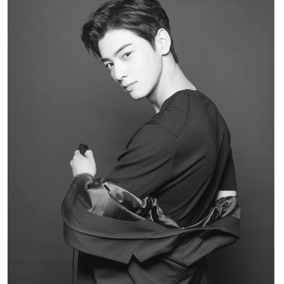 Recent activity shot of Cha Eunwoo