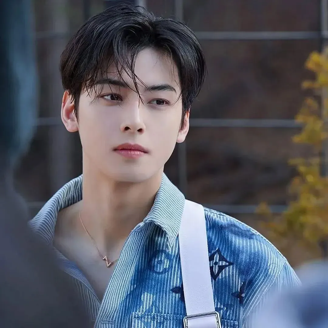 Behind-the-scenes cut of Cha Eunwoo