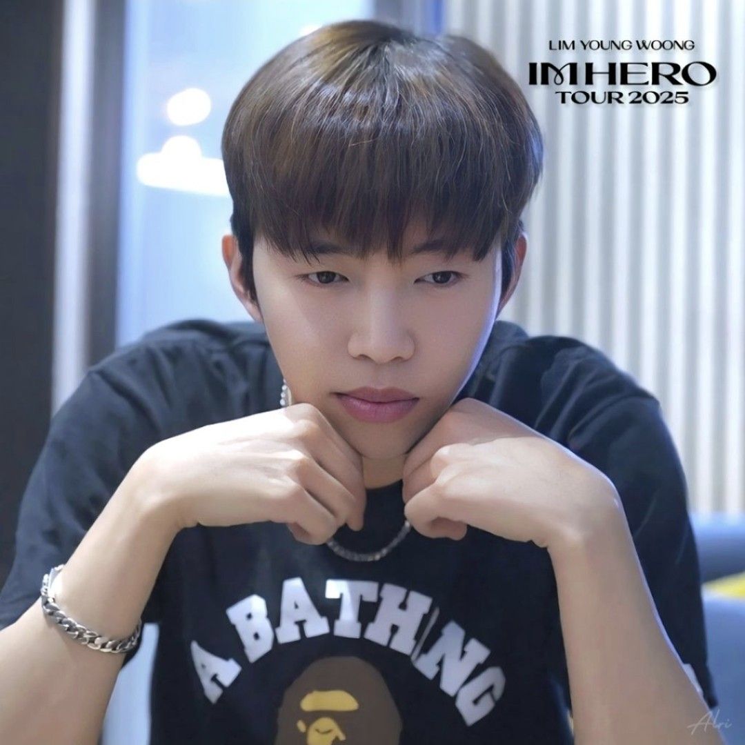 Behind-the-scenes cut of Lim Youngwoong