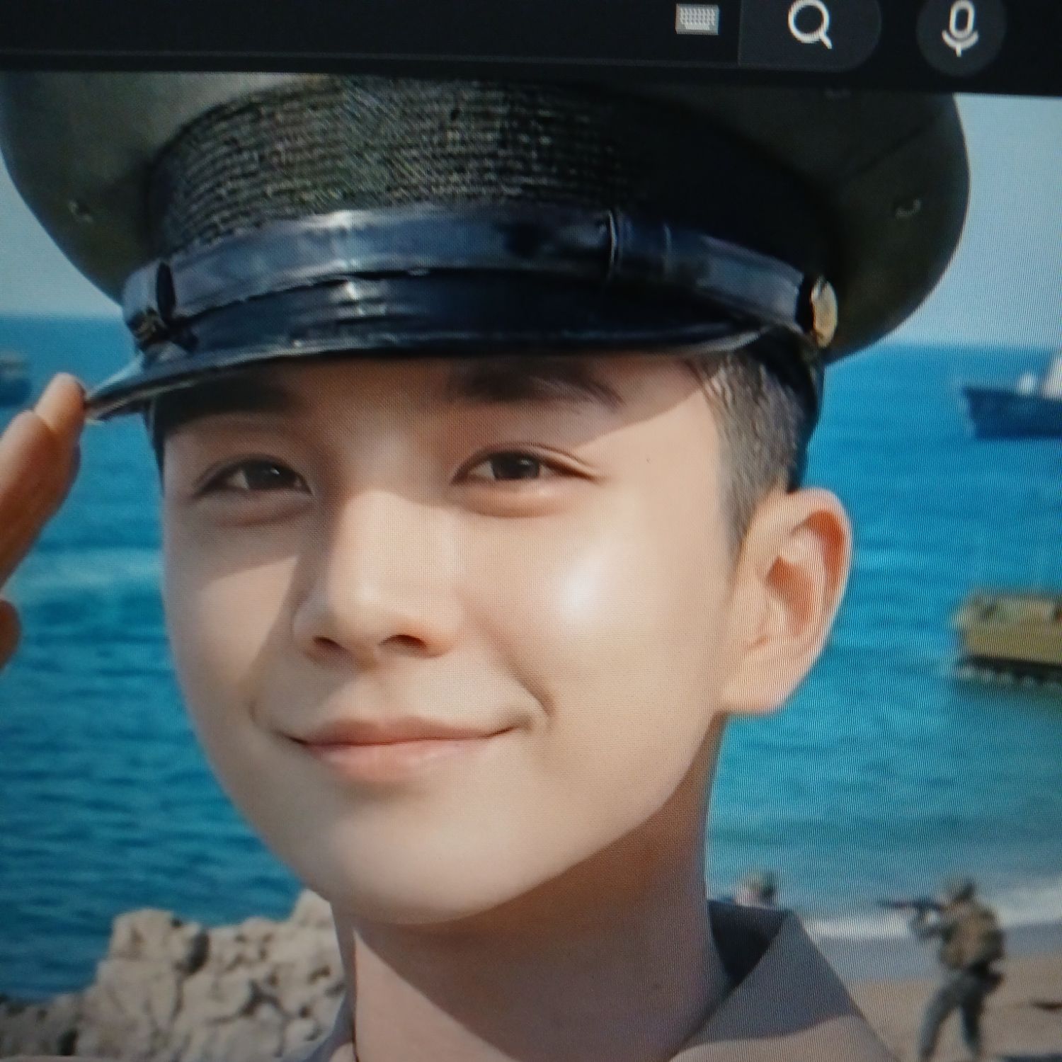 粉絲拍下的鄭東元瞬間