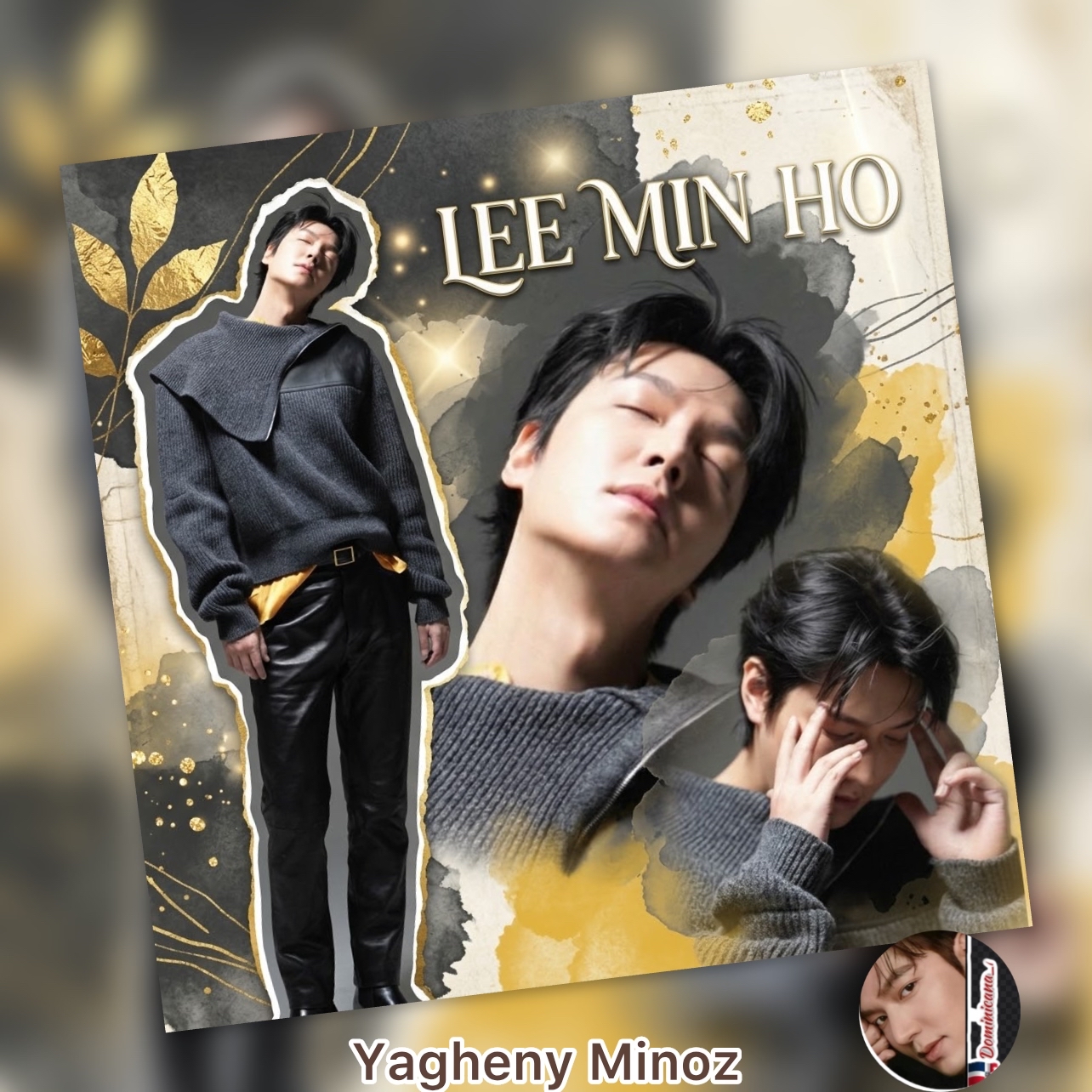 Behind-the-scenes cut of Lee Minho