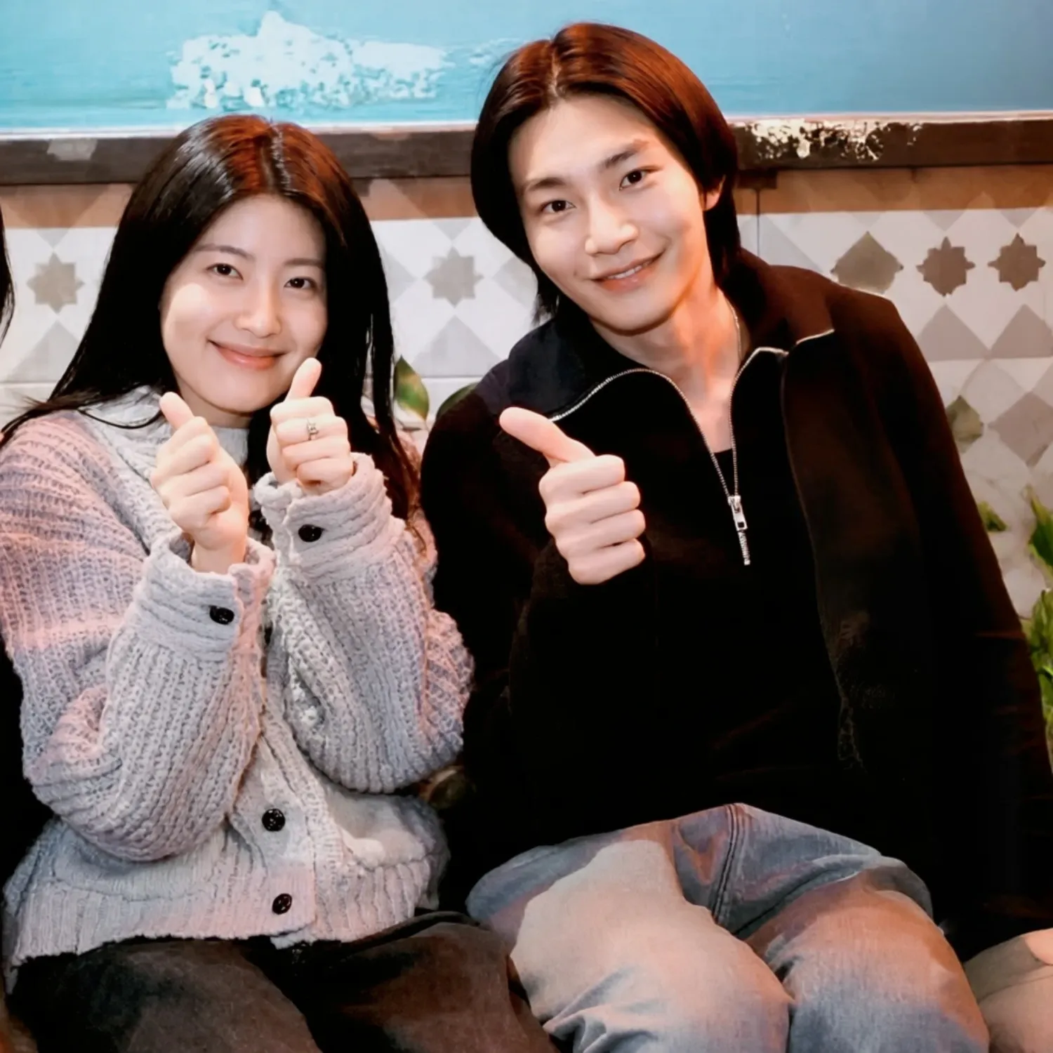 Behind-the-scenes cut of Kim Jaeyoung