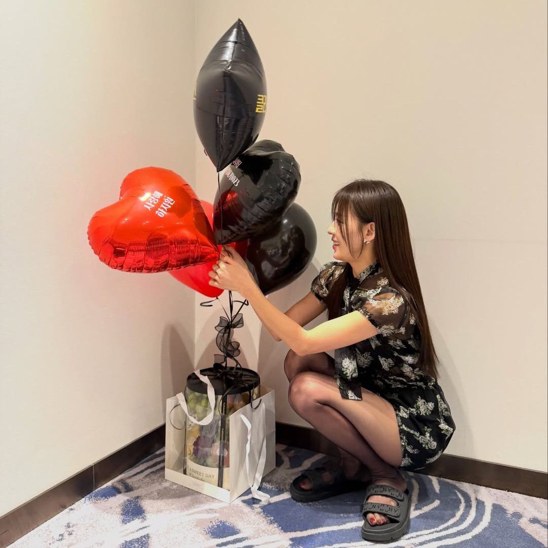 Recent activity shot of Ha Jiwon