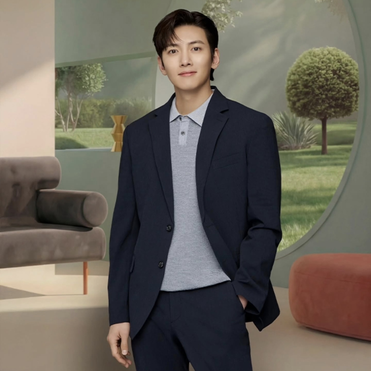 粉丝拍下的池昌旭瞬间