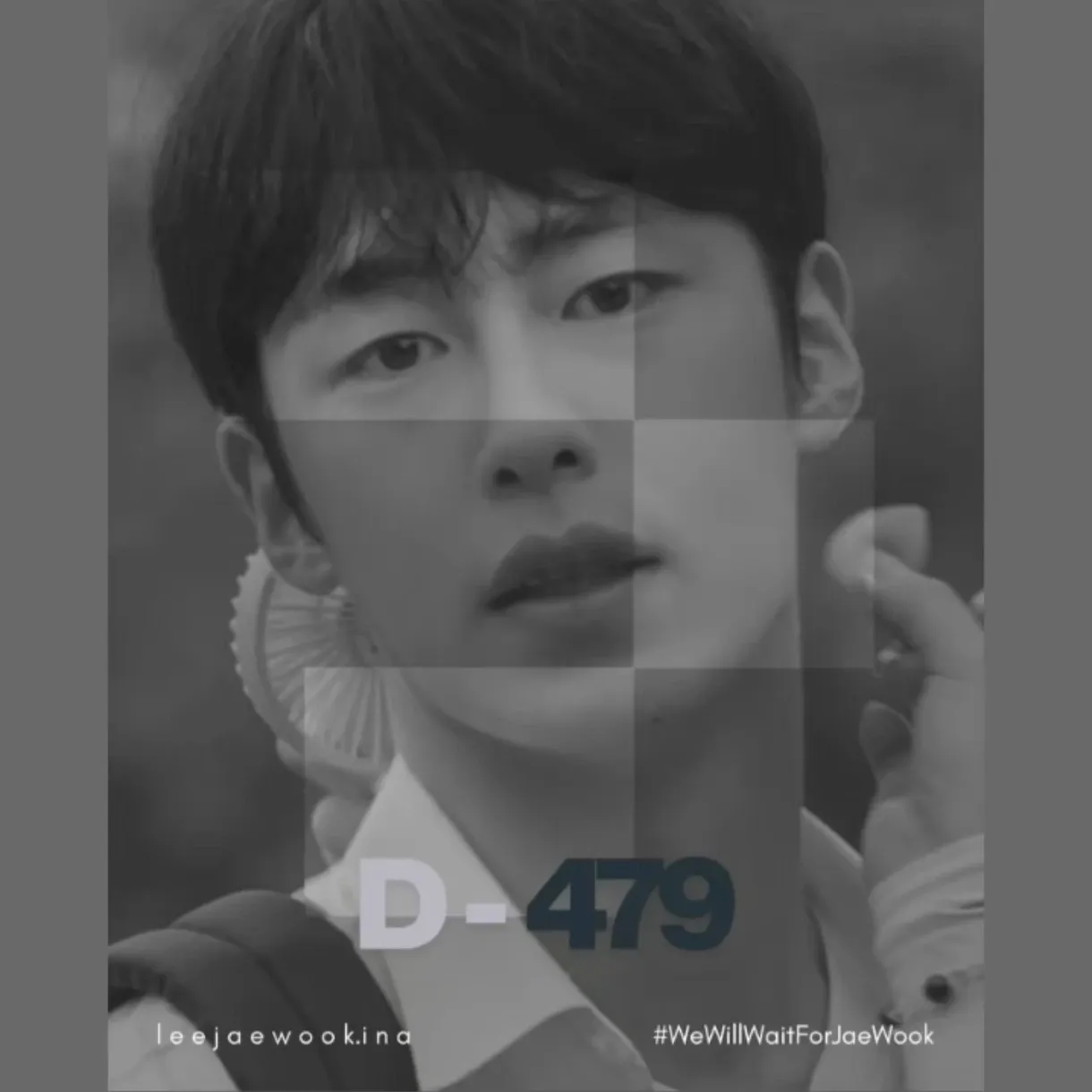 A moment captured by a fan of Lee Jaewook
