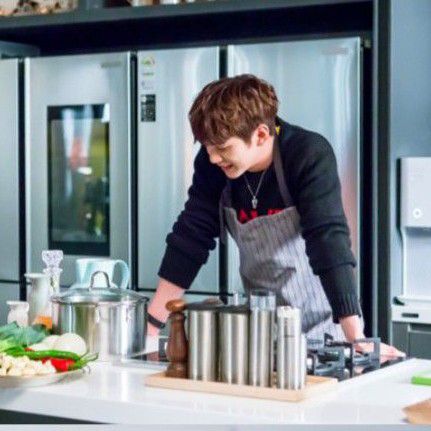 Behind-the-scenes cut of Yoo Seungho