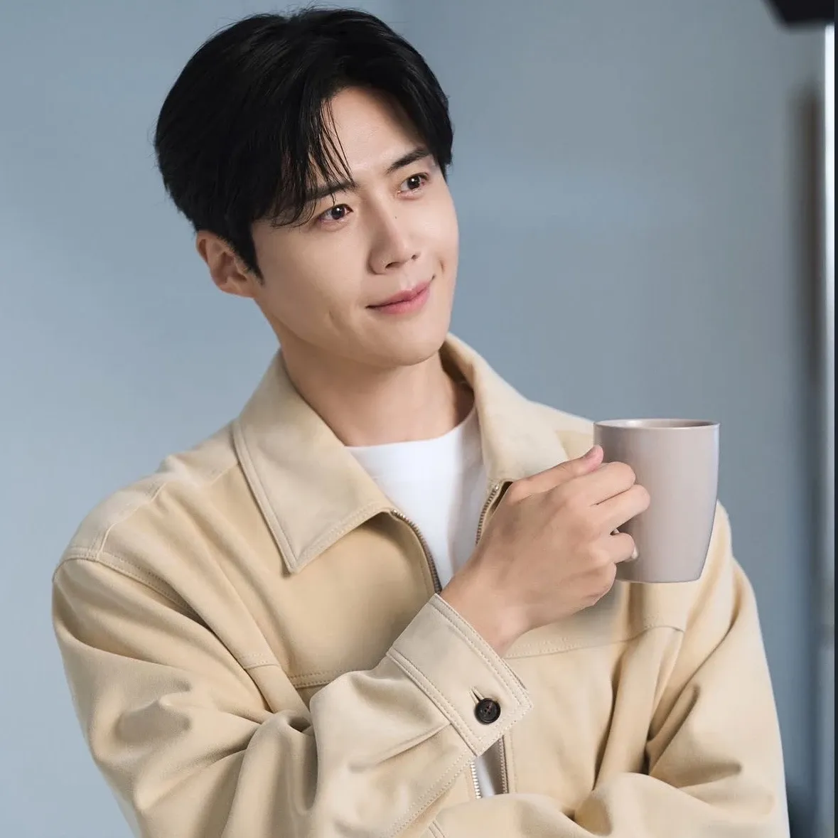 A moment captured by a fan of Kim Seonho