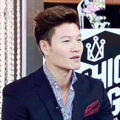 A moment captured by a fan of Kim Jongkook