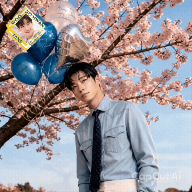 A moment captured by a fan of Woo Dohwan