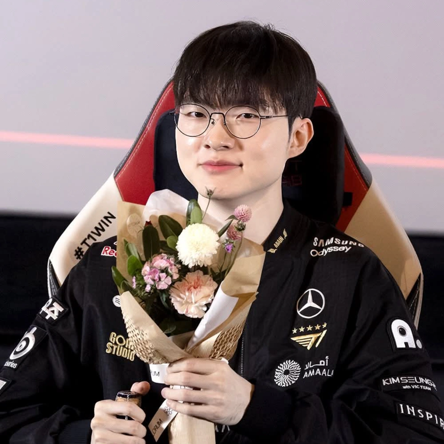 Recent activity shot of Faker