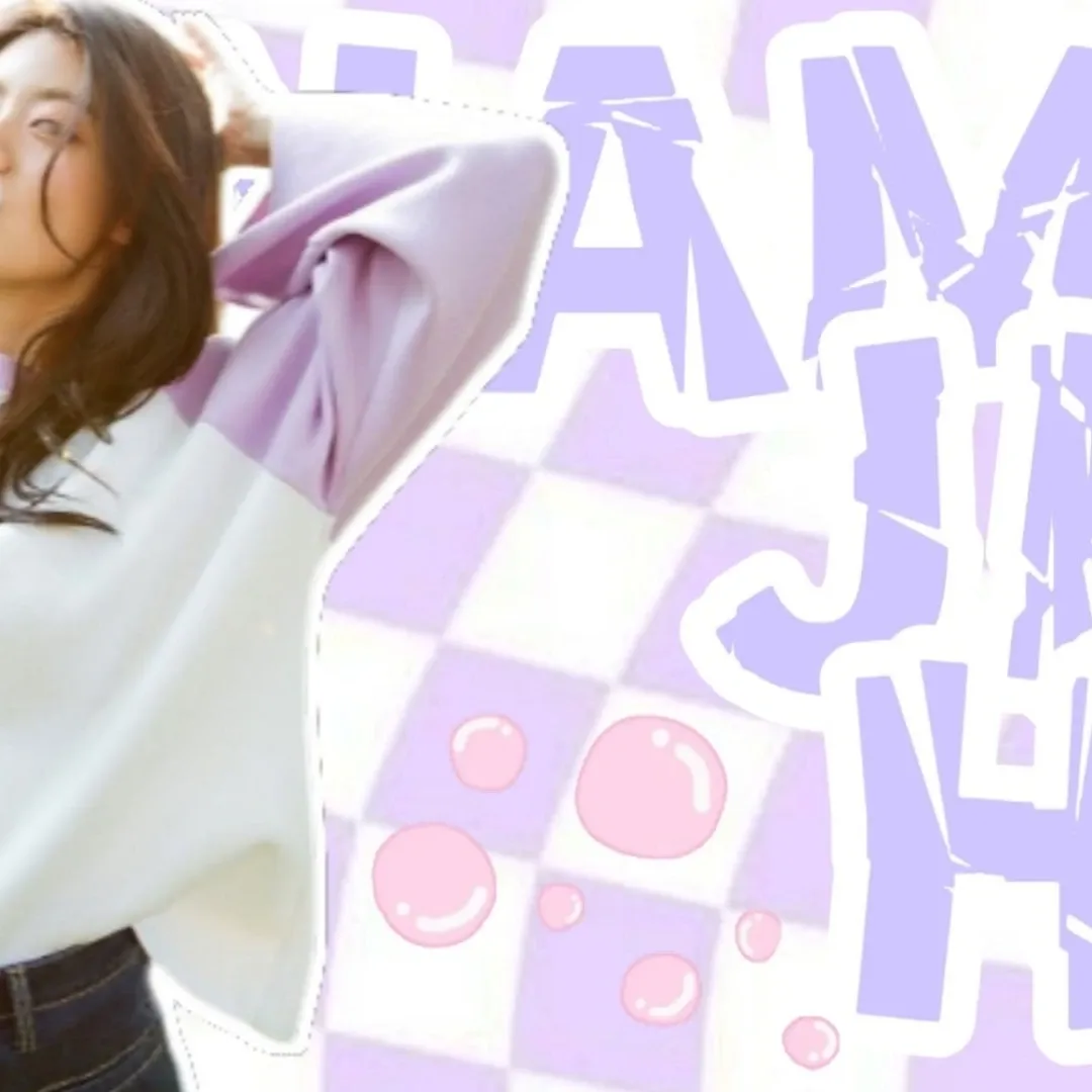 Behind-the-scenes cut of Nam Jihyeon