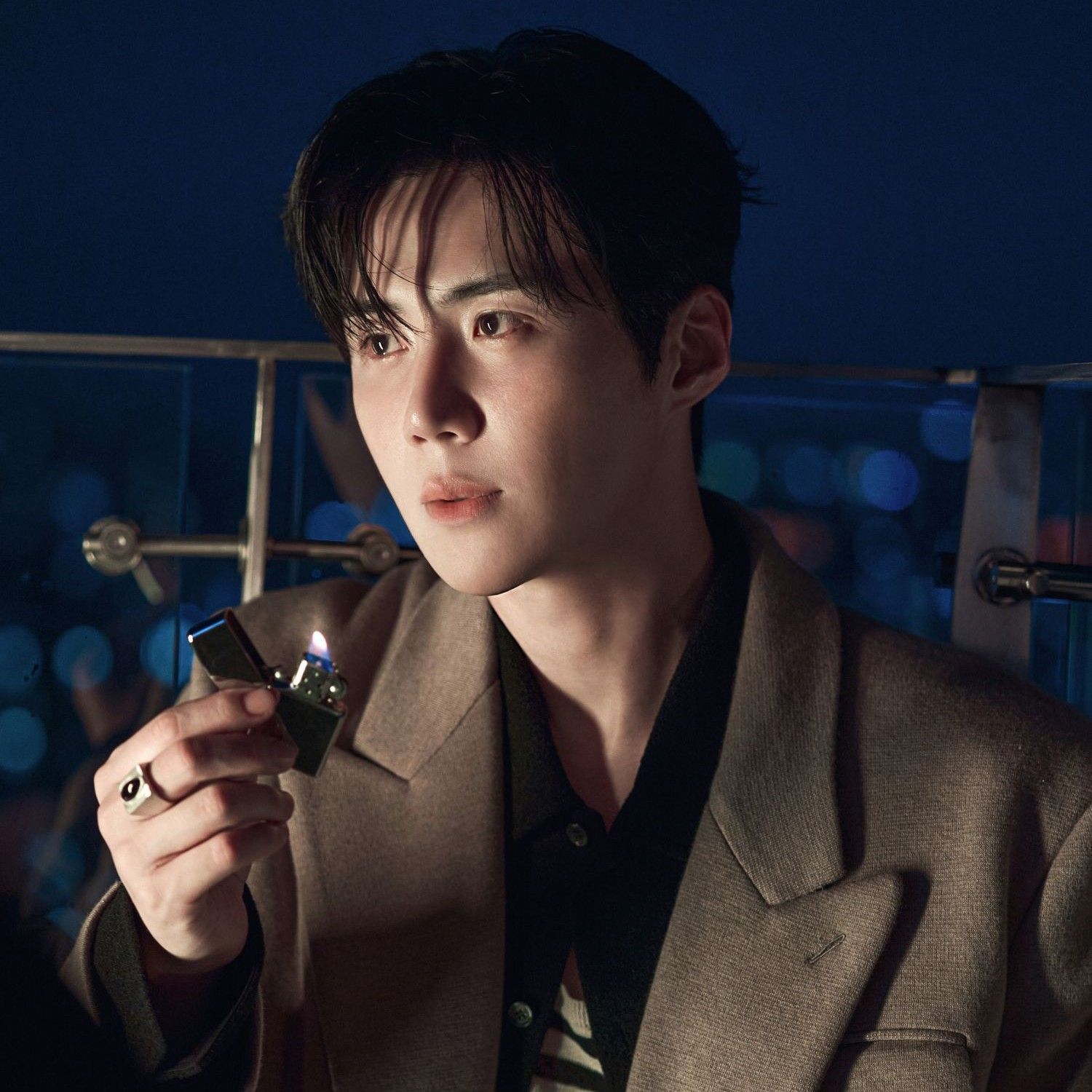 A moment captured by a fan of Kim Seonho