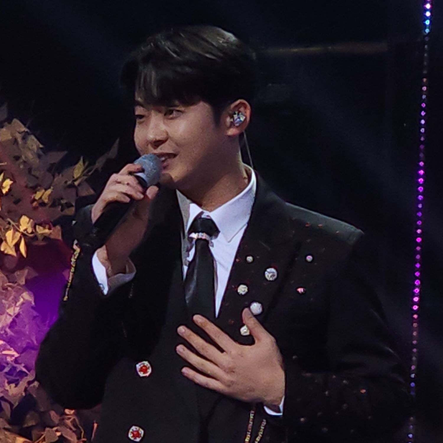 Behind-the-scenes cut of Park Minsu