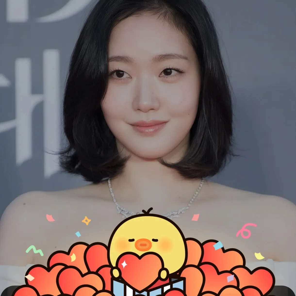 Behind-the-scenes cut of Kim Goeun